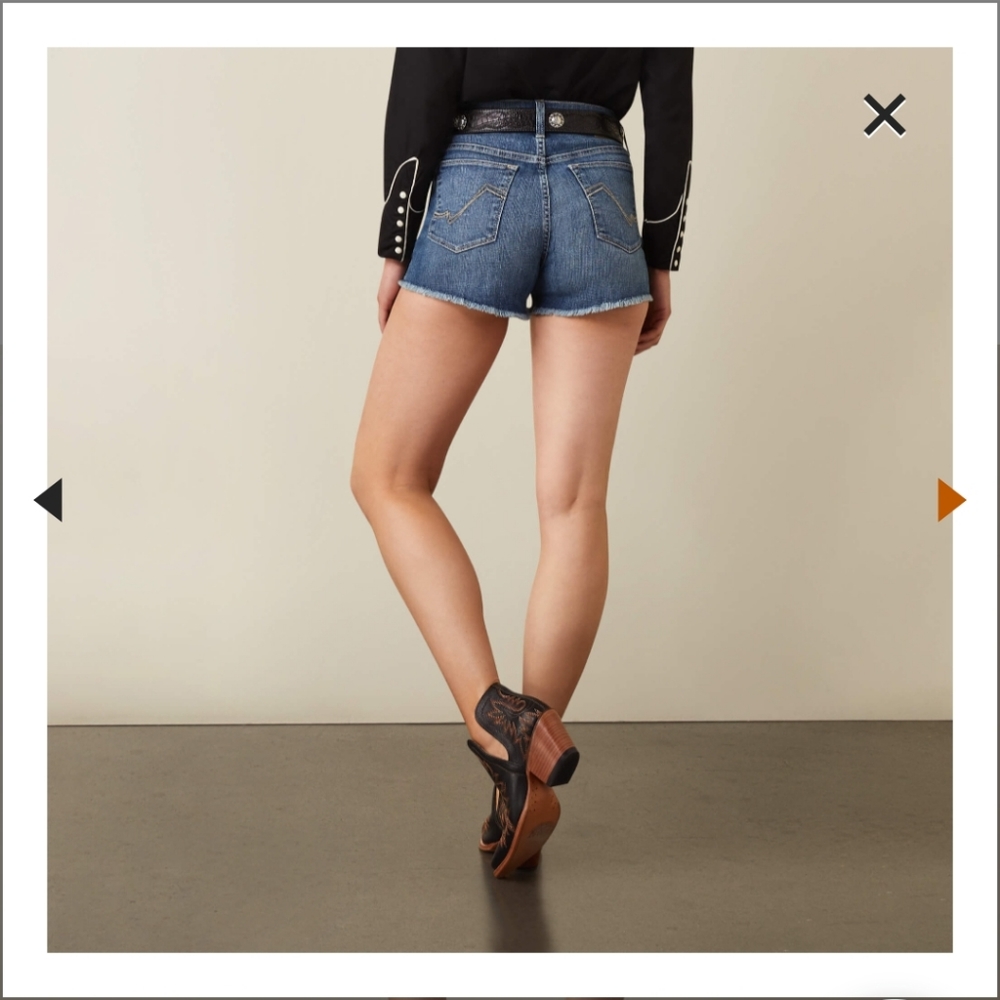 Ariat Haven 3" denim short